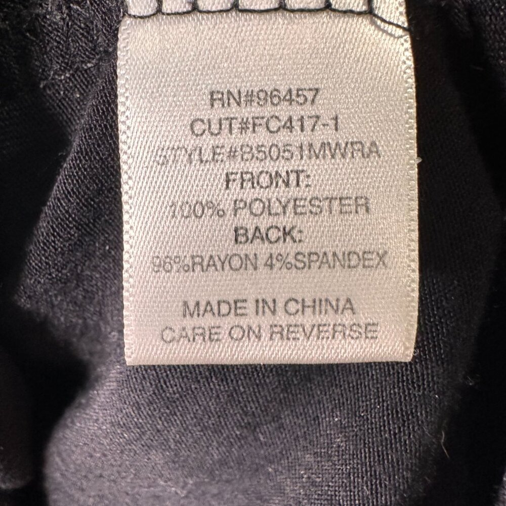 Love On A Hanger Pleated Black & White Aztec Print Sleeveless Blouse - 1X - Picture 7 of 7